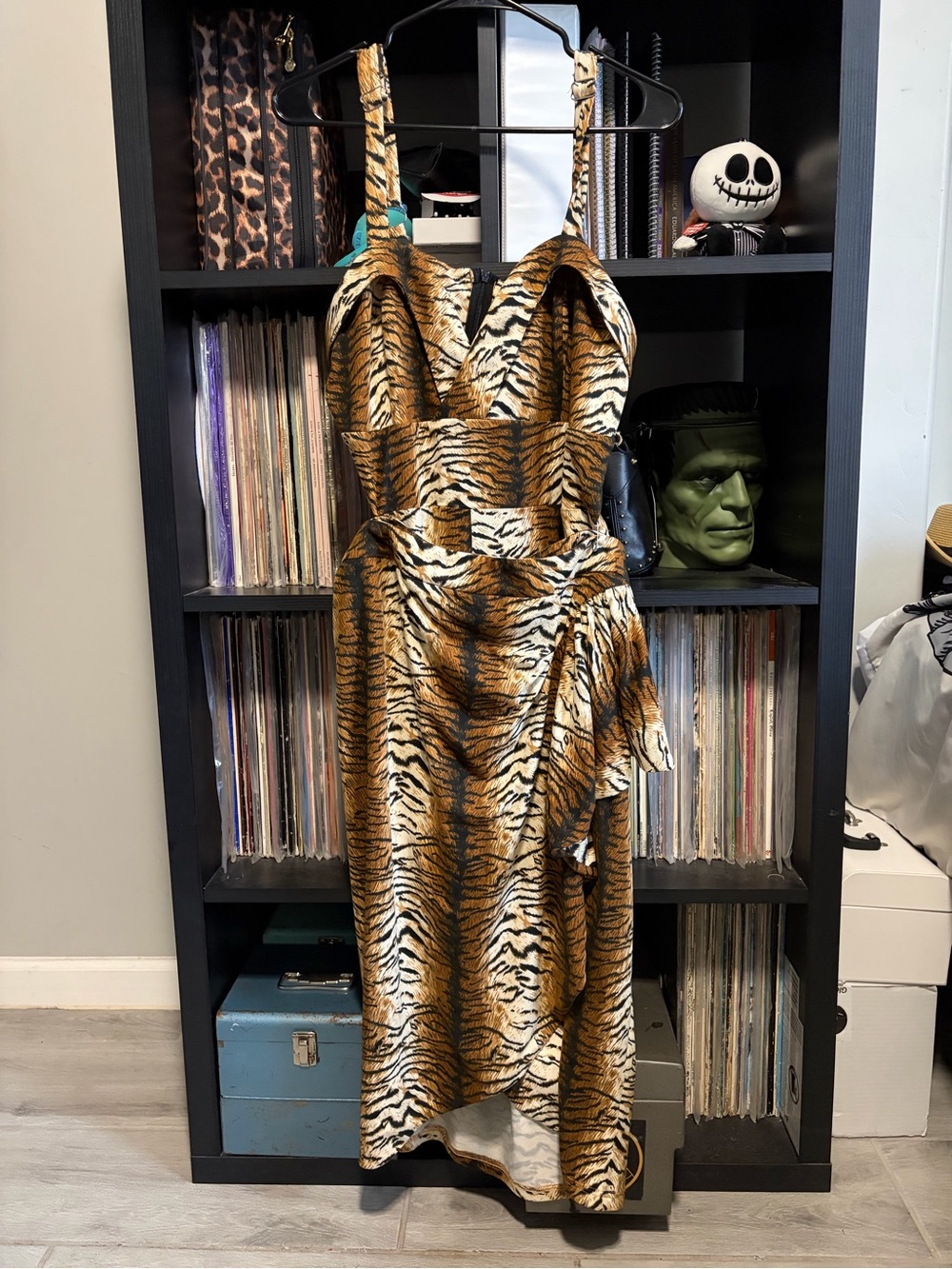 Elle Rebel Tiger Romper and Sarong Set